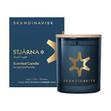 Stjärna Gold Symbol doftljus - 65 g - Skandinavisk