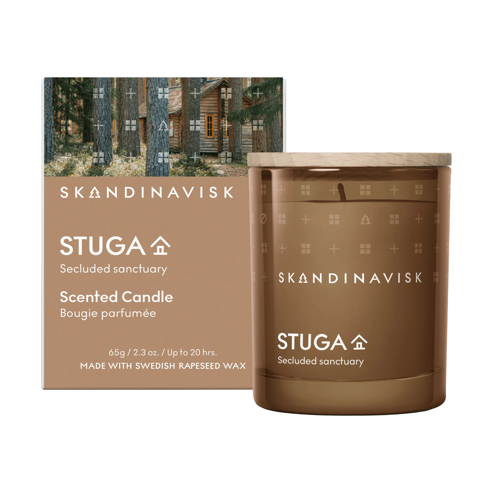 Stuga doftljus, 65 g Skandinavisk