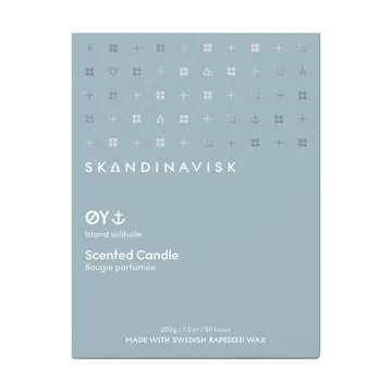 Øy doftljus med lock - 200 g - Skandinavisk
