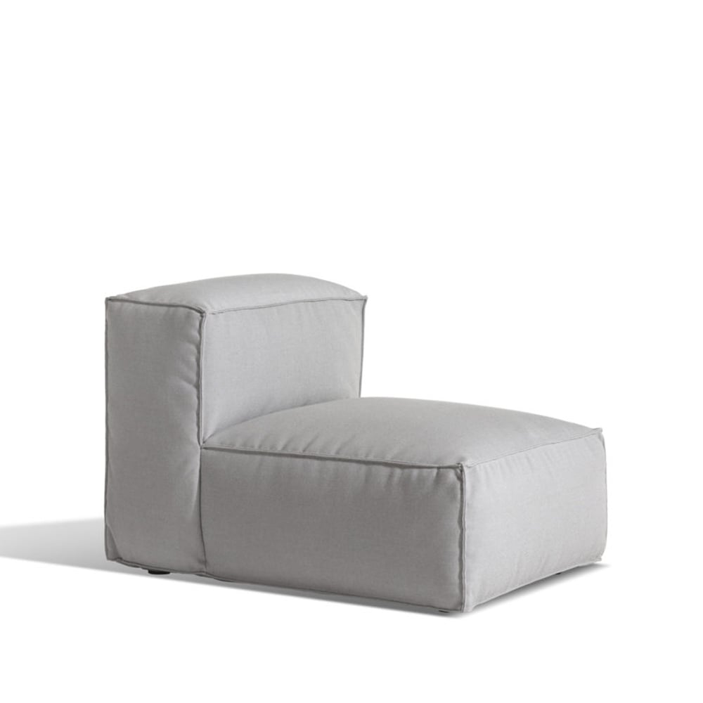 Skargaarden Asker modulsoffa Sunbrella Sling light grey, mittdel small