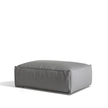 Asker soffmodul - Sunbrella Sling taupe beige, fotpall - Skargaarden
