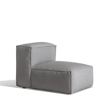Asker soffmodul - Sunbrella Sling taupe beige, mittdel small - Skargaarden