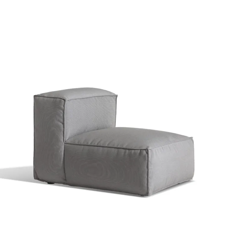 Asker soffmodul - Sunbrella Sling taupe beige, mittdel small - Skargaarden
