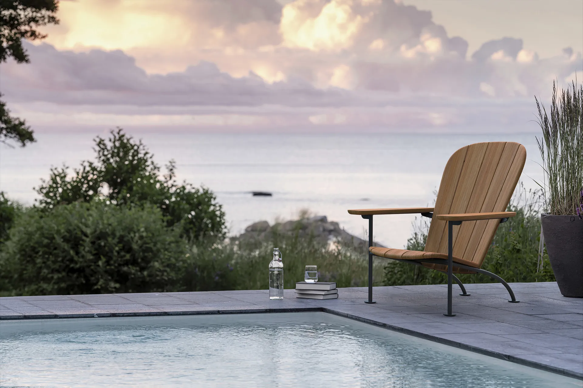 Böste loungestol, Teak Skargaarden