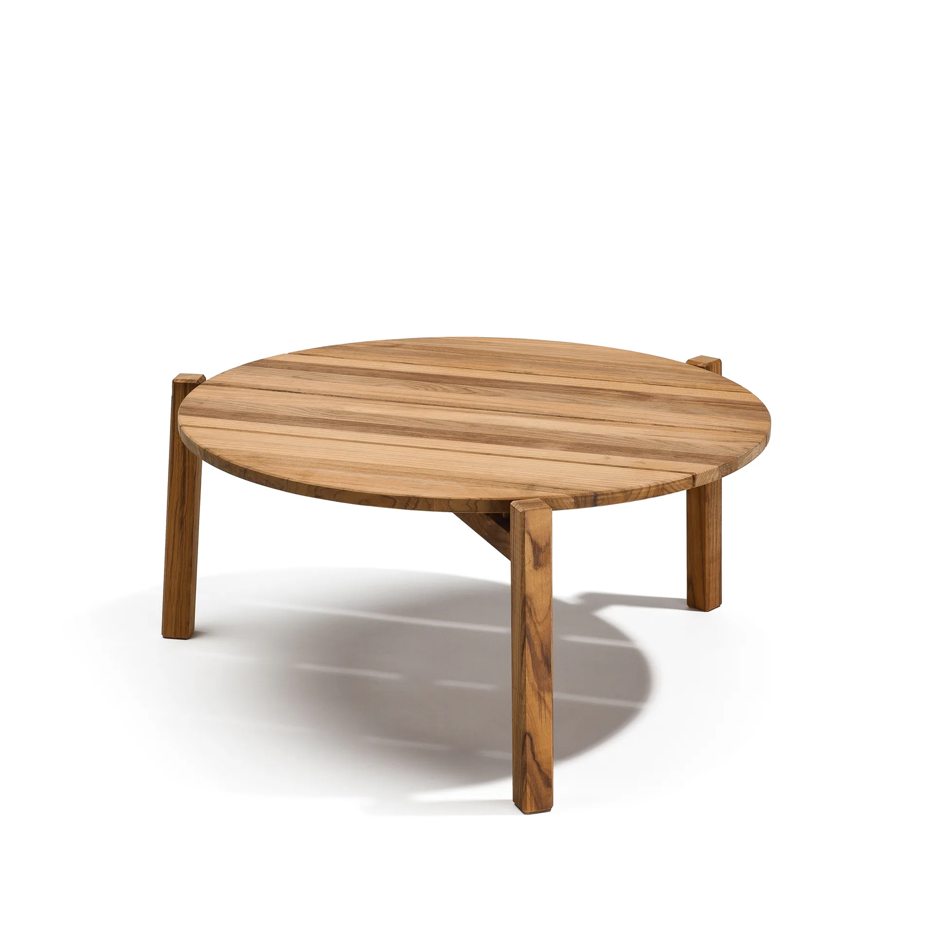Djurö soffbord, Teak, ø79 cm Skargaarden