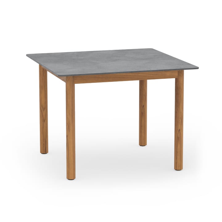 Koster matbord 98x95x74 cm kompositskiva och teak - undefined - Skargaarden