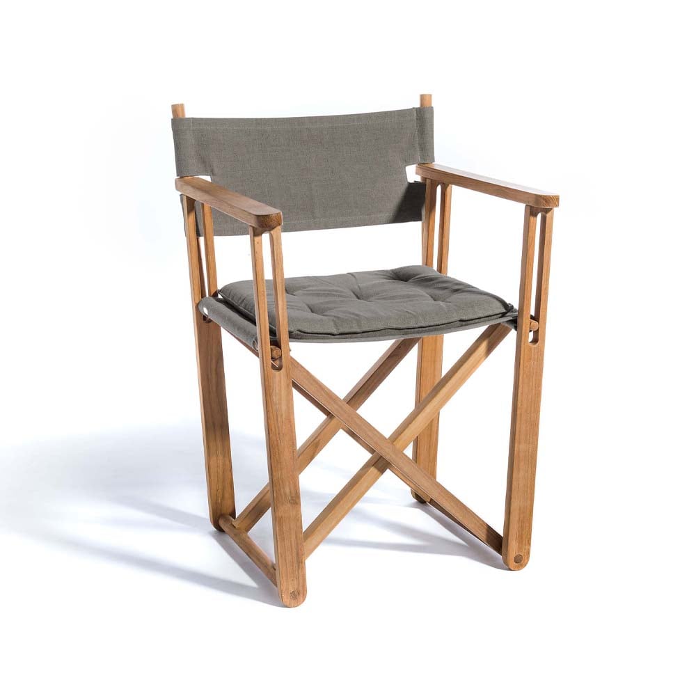 Skargaarden Kryss Dining karmstol Slate dark grey, teak