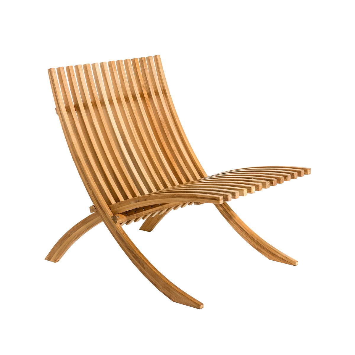 Skargaarden Nozib loungefåtölj Teak | Skandinavisk Design | Solsängar & solstolar | Brun
