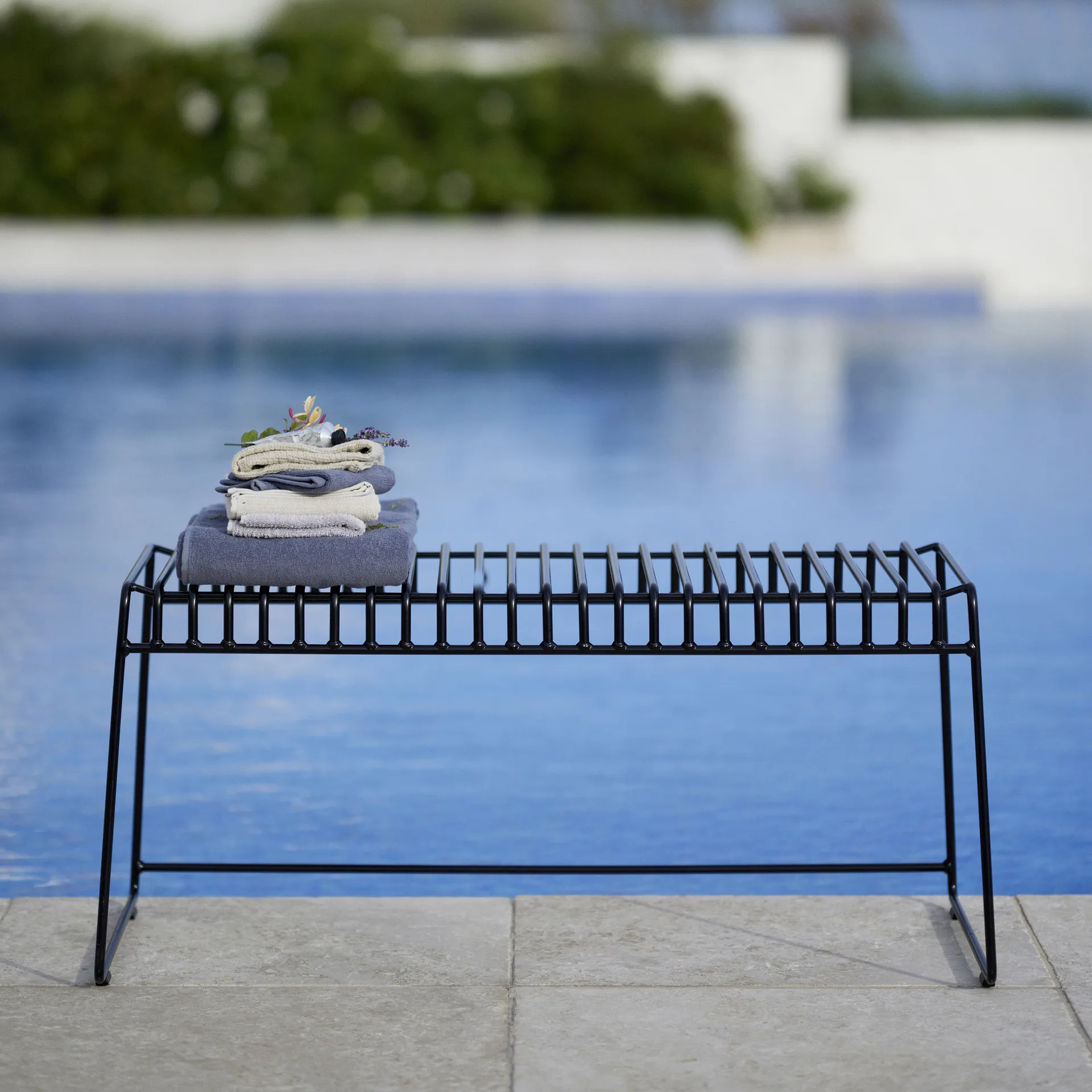 Resö bänk, Charcoal grey Skargaarden