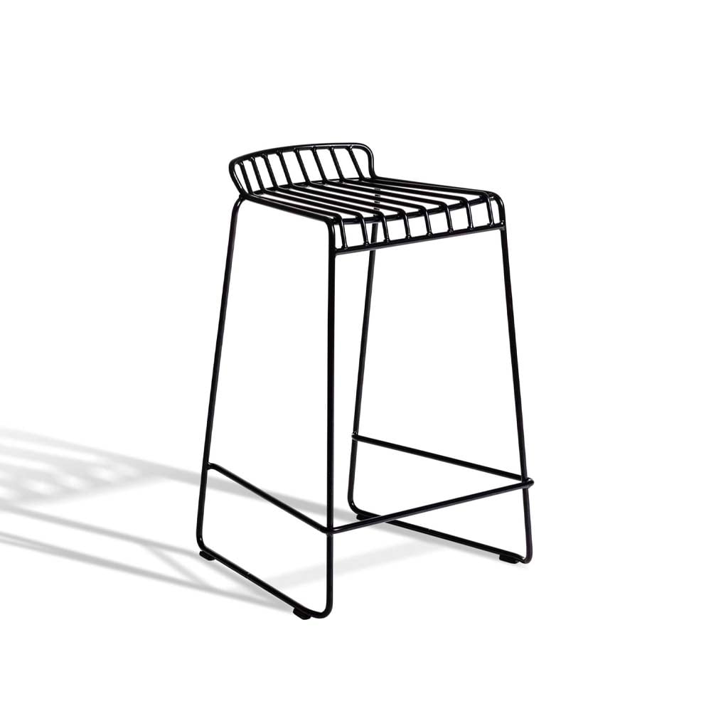 Skargaarden Resö barstol Black, low | Skandinavisk Design | Trädgårdsstolar | Svart