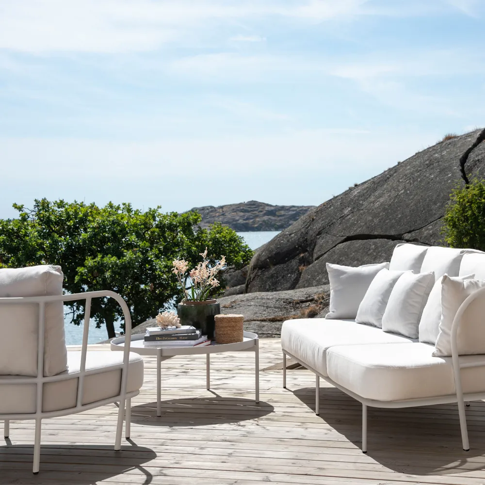 Saltö soffbord, Light grey, small Skargaarden