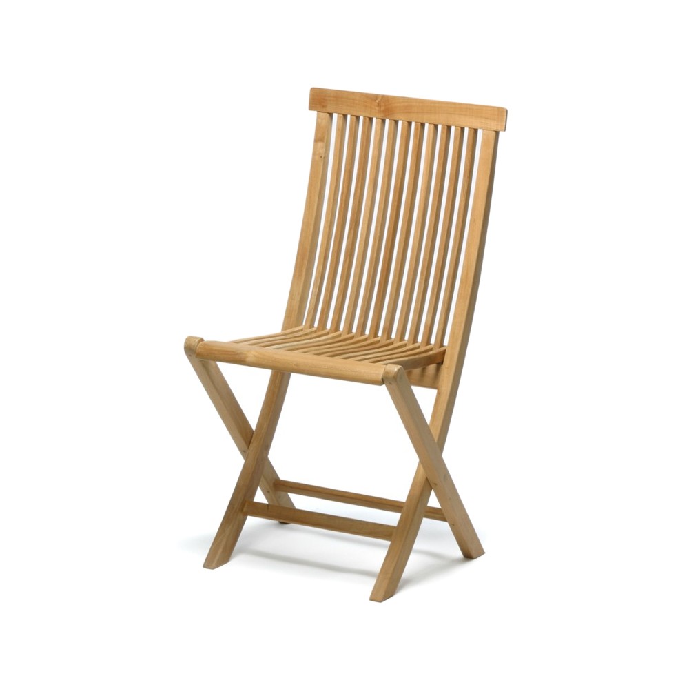 Skargaarden Viken stol Teak | Skandinavisk Design | Trädgårdsstolar | Brun