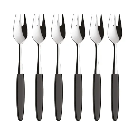 Skaugum dessertgaffel 6-pack Urban Black - Skaugum of Norway