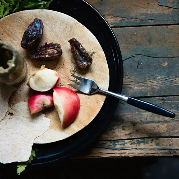 Skaugum dessertgaffel 6-pack Urban Black Skaugum of Norway