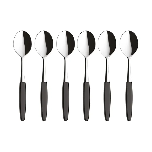 Skaugum dessertsked 6-pack Urban Black - Skaugum of Norway