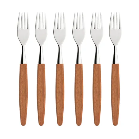 Skaugum of Norway Skaugum gaffel 6-pack Ecco Teak Ecco Teak
