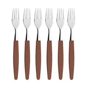 Skaugum gaffel 6-pack Forrest Maple - undefined - Skaugum of Norway