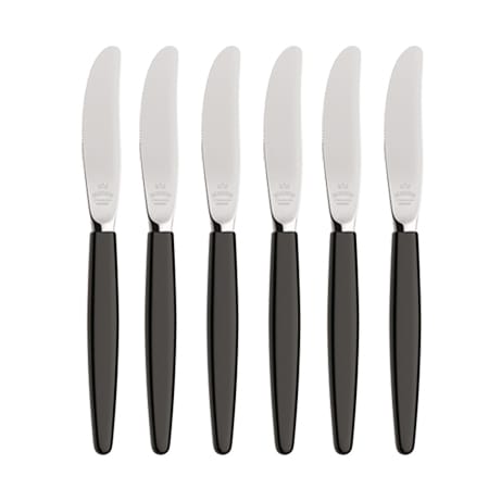 Skaugum kniv 6-pack Urban Black - undefined - Skaugum of Norway