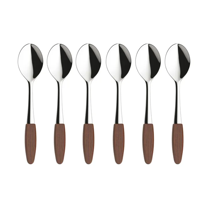 Skaugum tesked 6-pack Ecco Teak - Skaugum of Norway