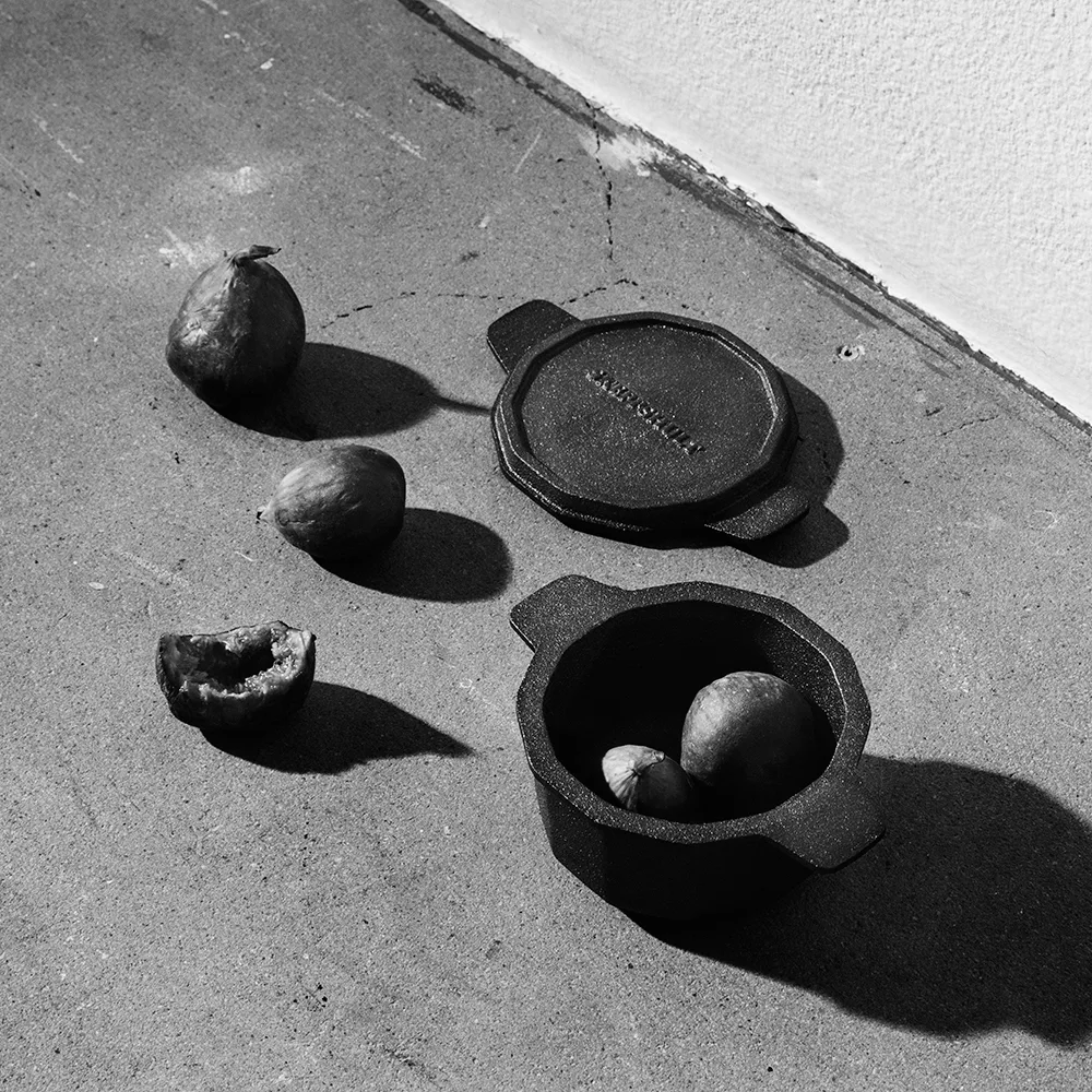 Järn liten gryta/cocotte 0,2 l, 0,2 l Skeppshult Gjutjärn