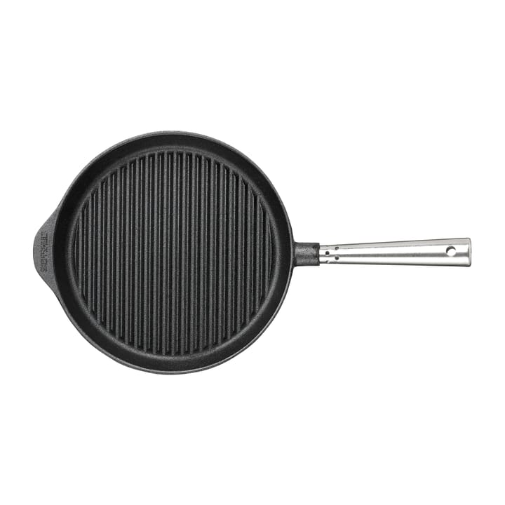 Skeppshult grillpanna med stålhandtag - 25 cm - Skeppshult Gjutjärn