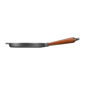 Skeppshult grillpanna med trähandtag - 22 cm - Skeppshult Gjutjärn