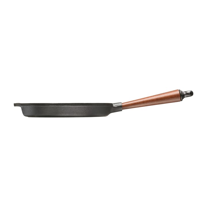 Skeppshult grillpanna med trähandtag, 25 cm Skeppshult Gjutjärn