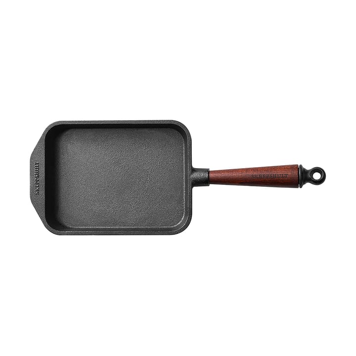 Skeppshult omelettpanna gjutjärn rektangulär - 16x22 cm - Skeppshult Gjutjärn