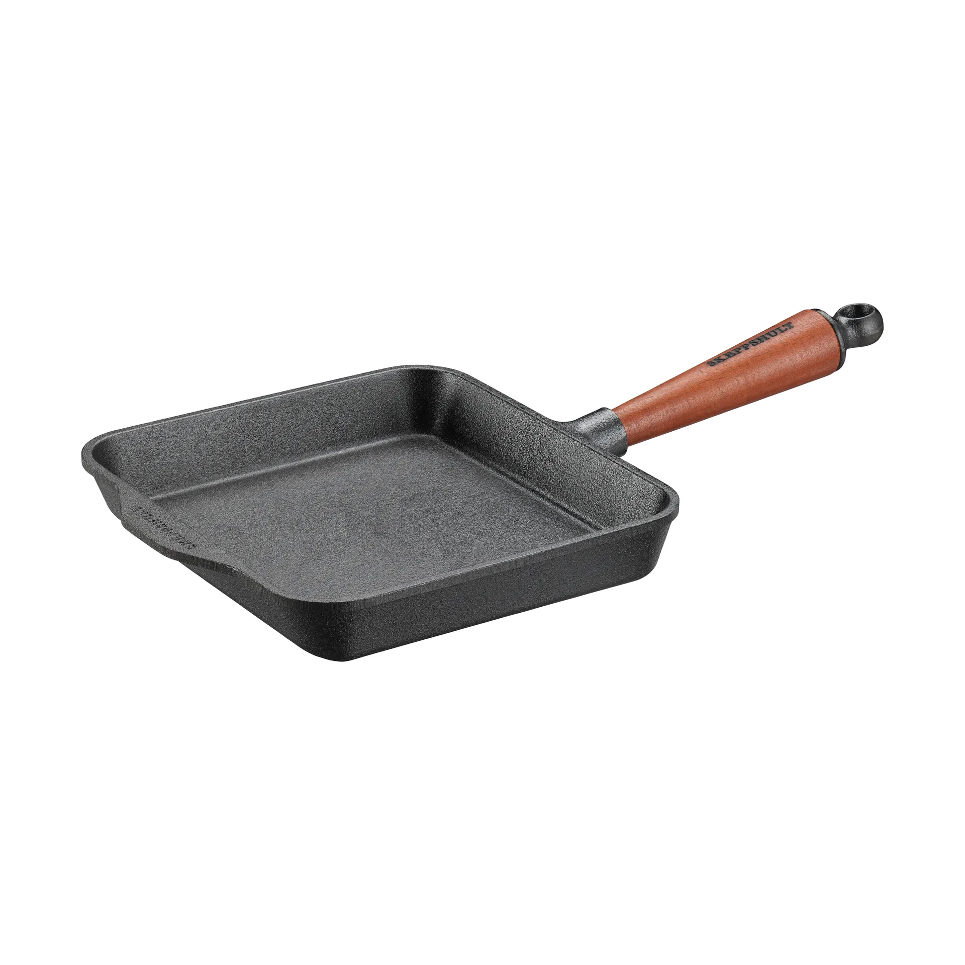 Skeppshult omelettpanna gjutjärn rektangulär, 21x22 cm Skeppshult Gjutjärn