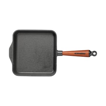 Skeppshult omelettpanna gjutjärn rektangulär - 21x22 cm - Skeppshult Gjutjärn