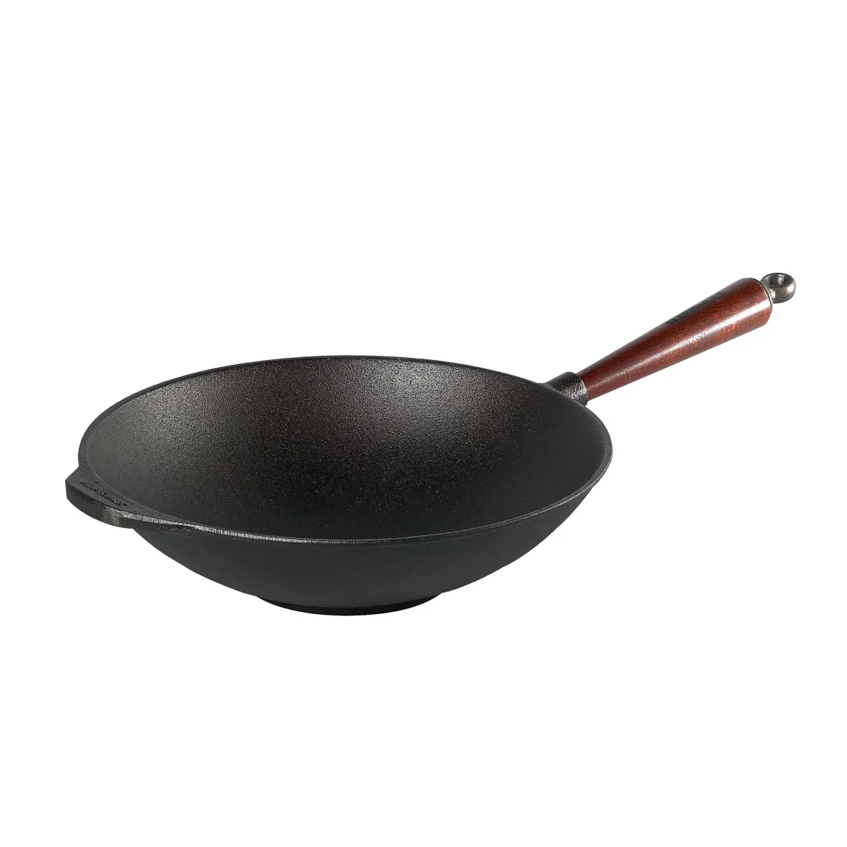 Skeppshult Gjutjärn Skeppshult wokpanna med trähandtag 3,5 l