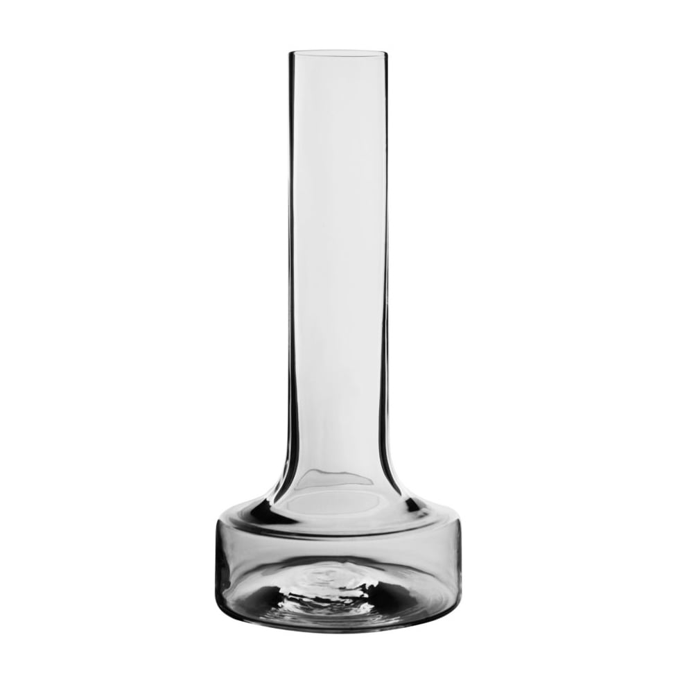 Skrufs Glasbruk Kolonn vas blank 18,9 cm | Skandinavisk Design | Vaser | Transparent