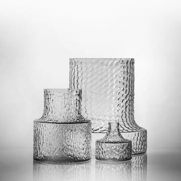 Kolonn vas struktur - 18,9 cm - Skrufs Glasbruk