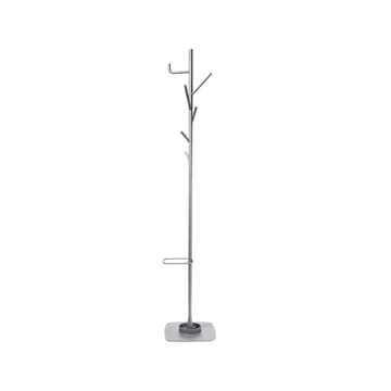Alfred klädhängare med paraplyhållare - ljusgrå - SMD Design