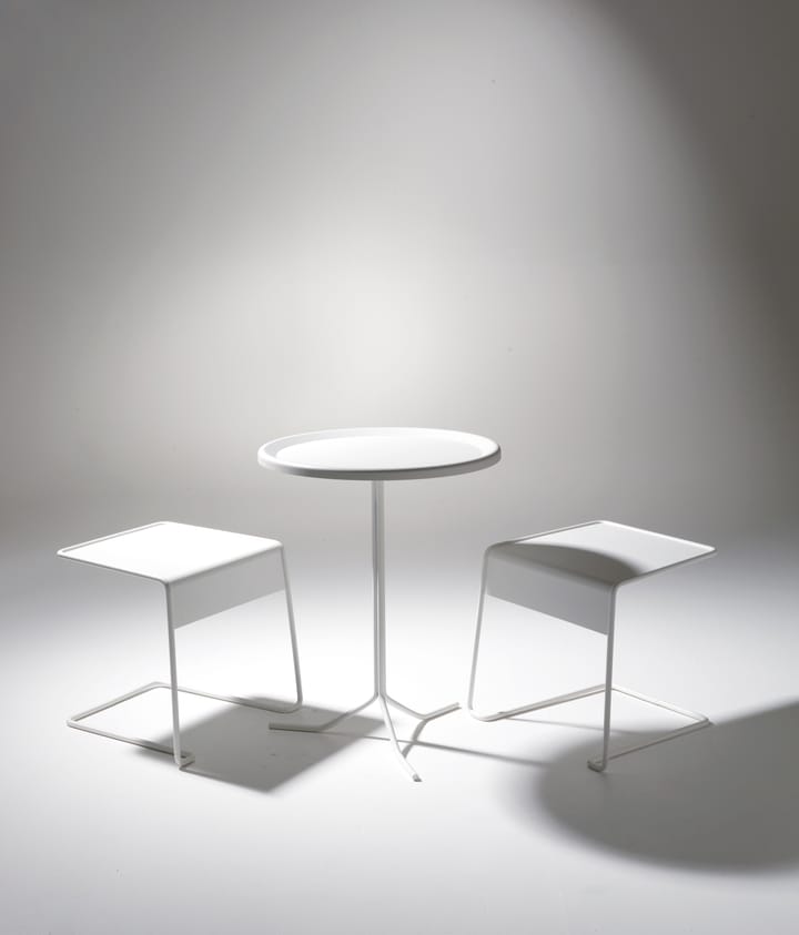 Bong bord Ø40x72 cm, Vit SMD Design