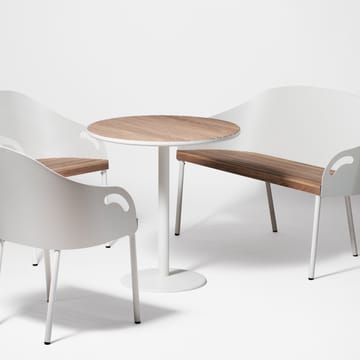 Brunnsviken stol - vit/ek - SMD Design