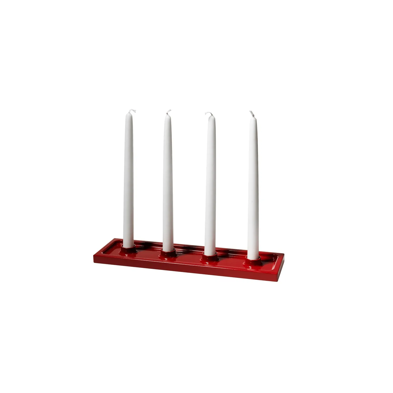 Crater adventsljusstake, Röd, 4 ljus SMD Design