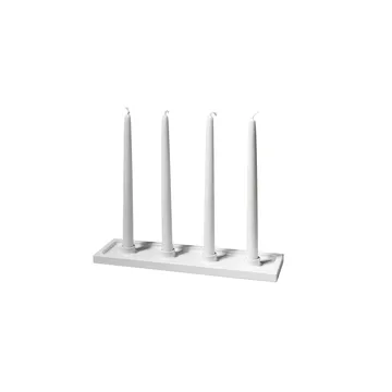 Crater adventsljusstake - Vit, 4 ljus - SMD Design