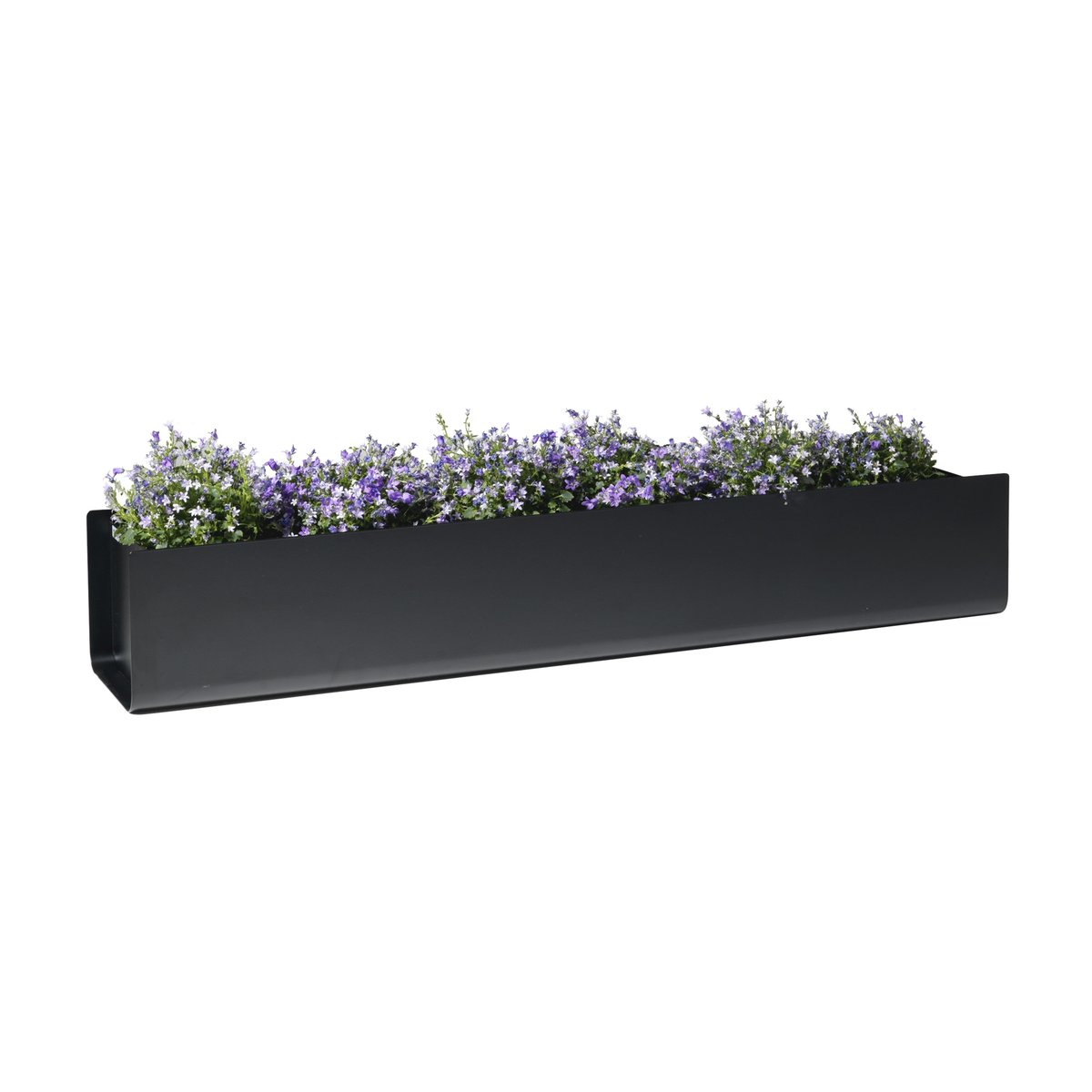 SMD Design Jorda balkonglåda Svart 100 cm | Skandinavisk Design | Krukor | Svart