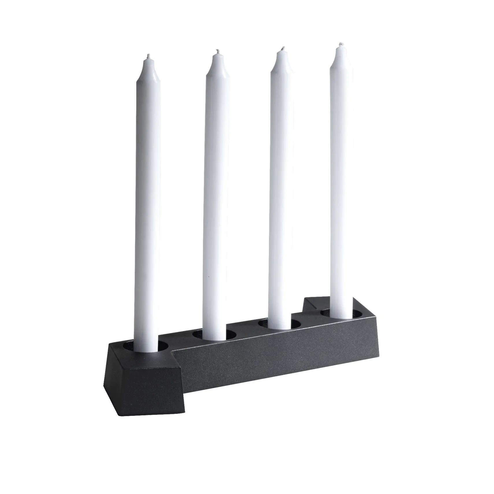 SMD adventsljusstake, Grå, 4 ljus SMD Design