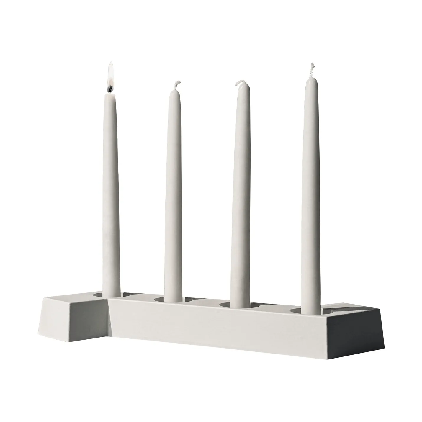 SMD adventsljusstake, Vit, 4 ljus SMD Design