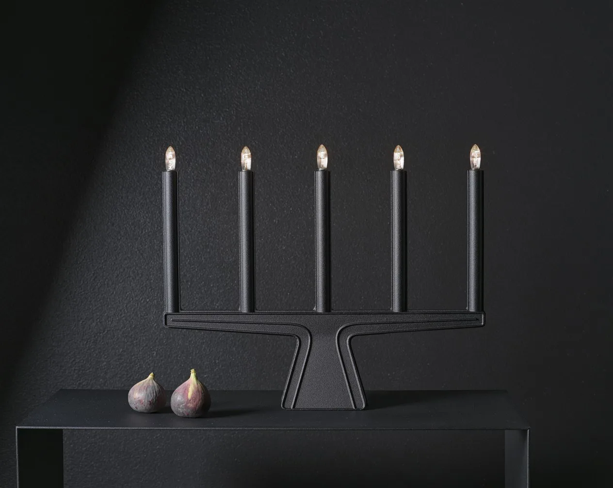 Spica adventsstjärna 40 cm, Vit-grå sladd SMD Design