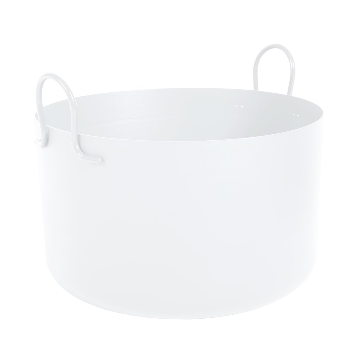 SMD Design Tivoli kruka 30 cm låg vit | Skandinavisk Design | Krukor | Vit