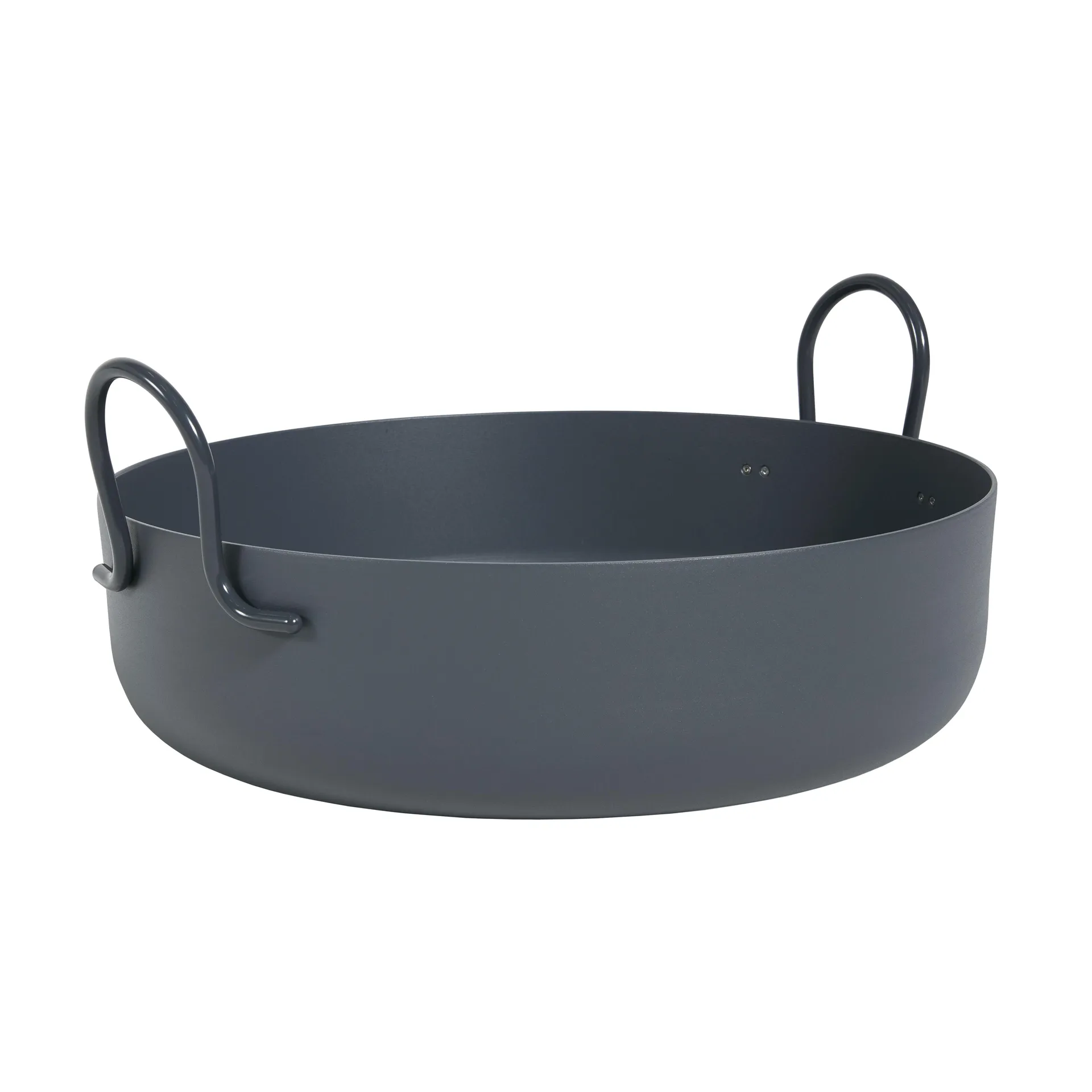 Tivoli kruka Ø50 cm låg, mörkgrå SMD Design