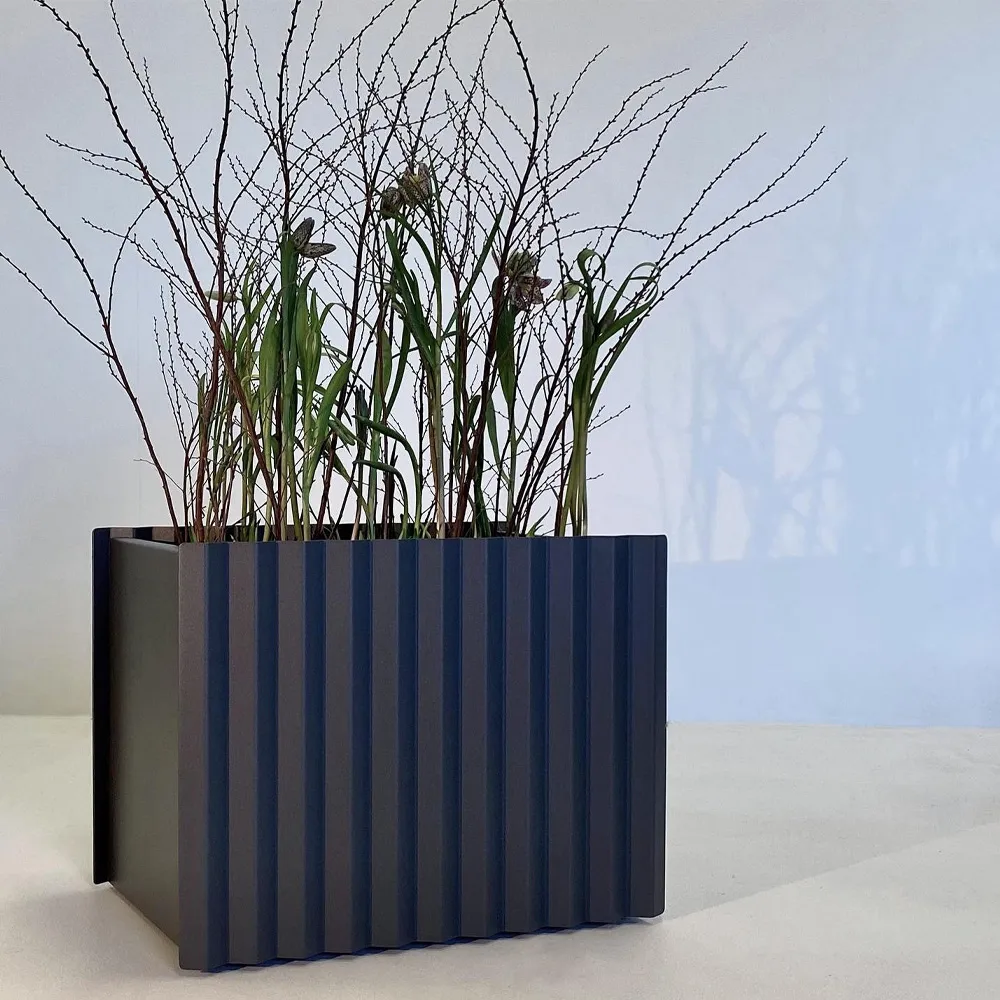 Vida planteringsbox, mörkgrå, 400 SMD Design