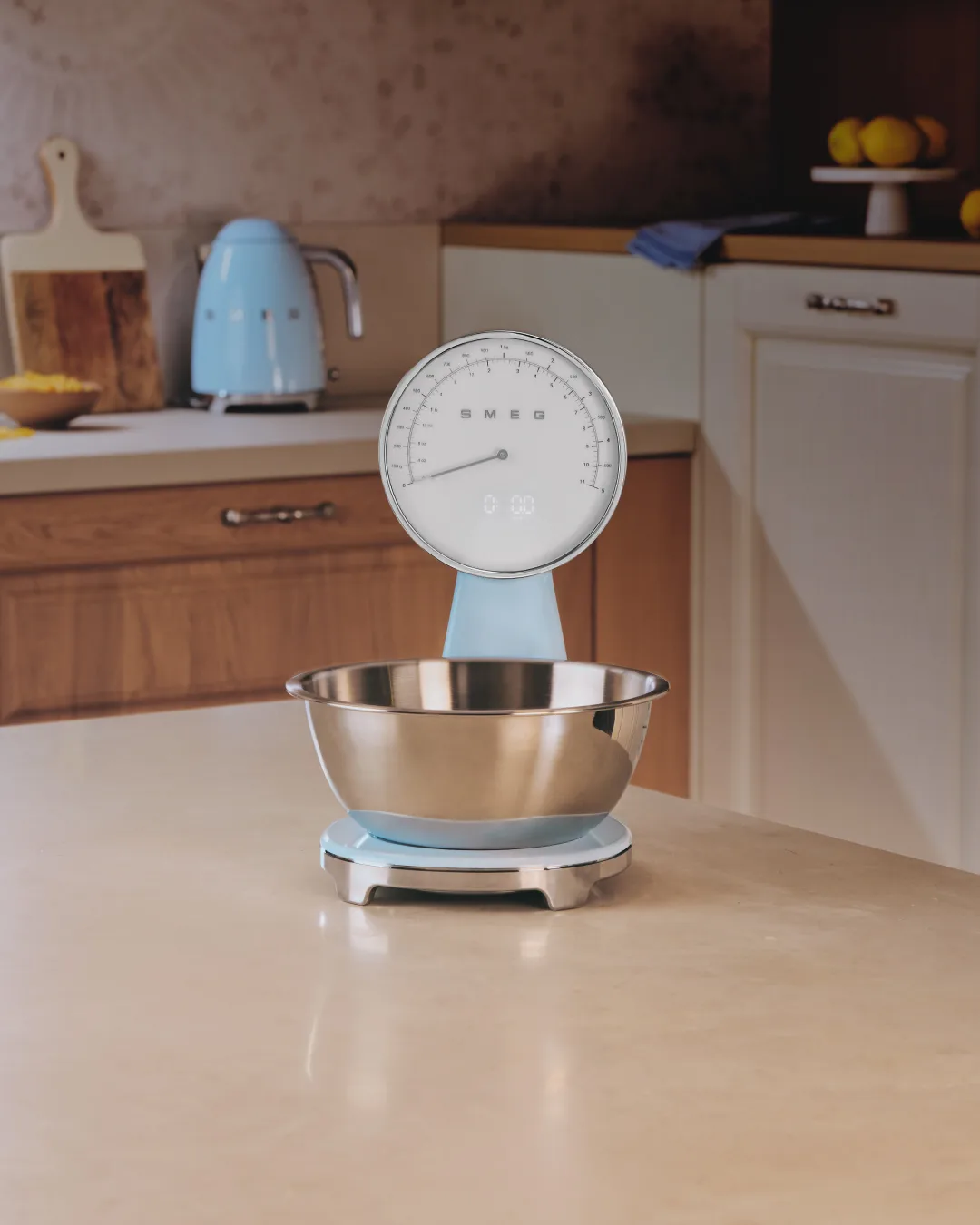 Smeg 50's Style analog köksvåg, Creme Smeg