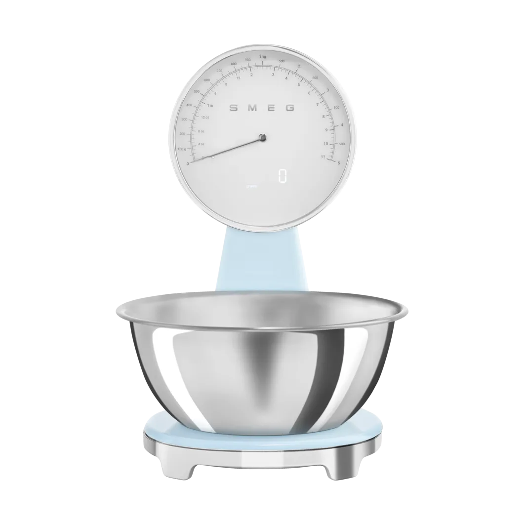 Smeg 50's Style analog köksvåg, Pastell blue Smeg