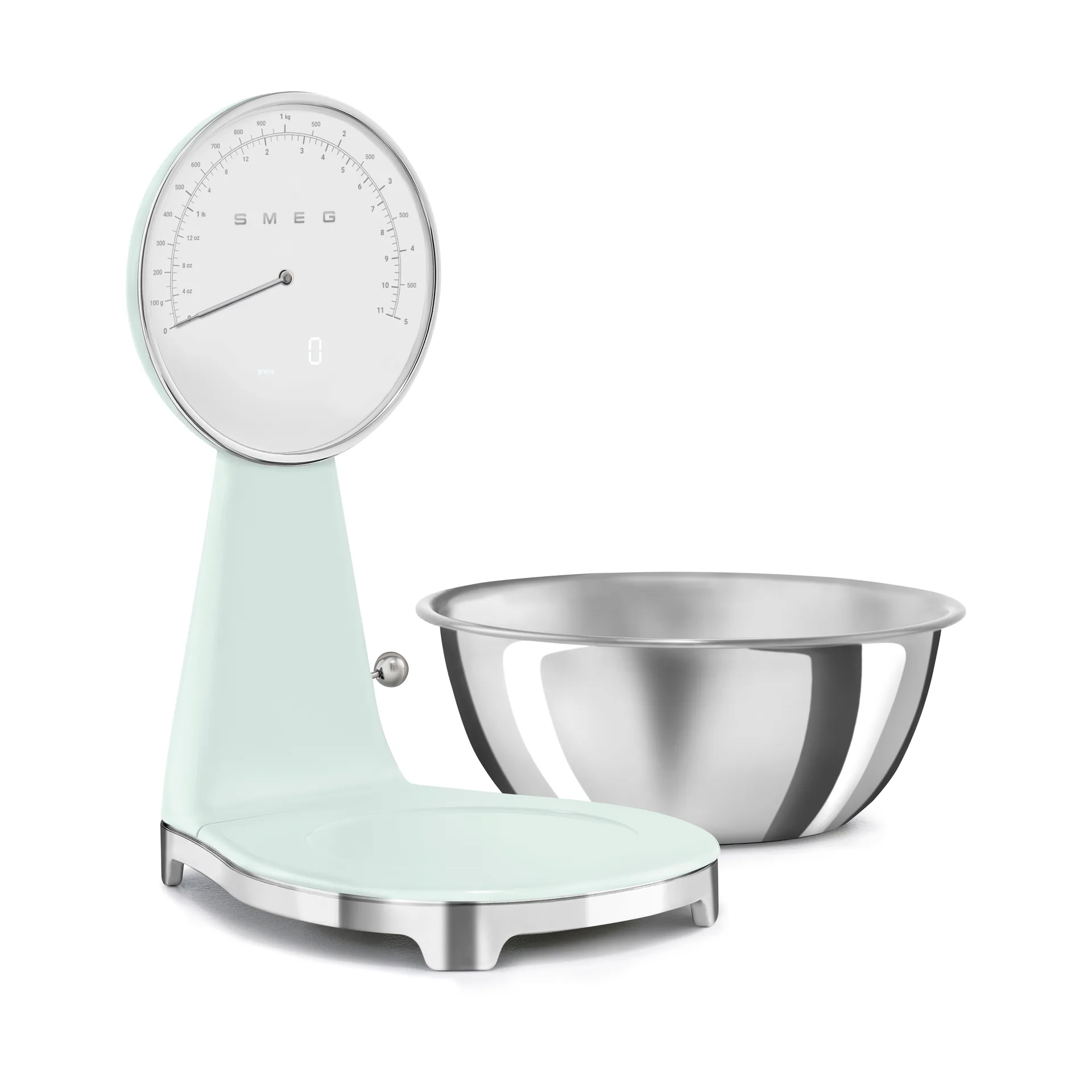 Smeg 50's Style analog köksvåg, Pastell green Smeg