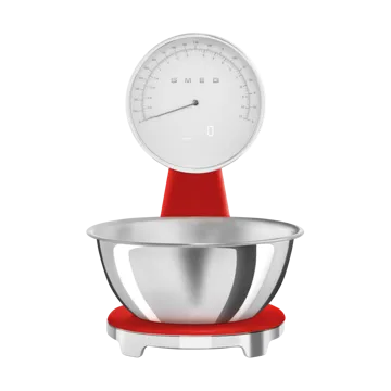 Smeg 50's Style analog köksvåg - Red - Smeg