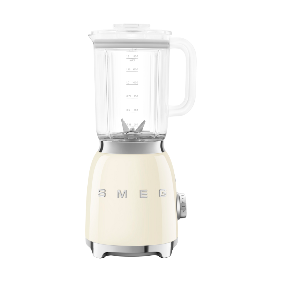 Smeg 50's Style blender 800 watt Créme vit | Skandinavisk Design | Blenders | Vit